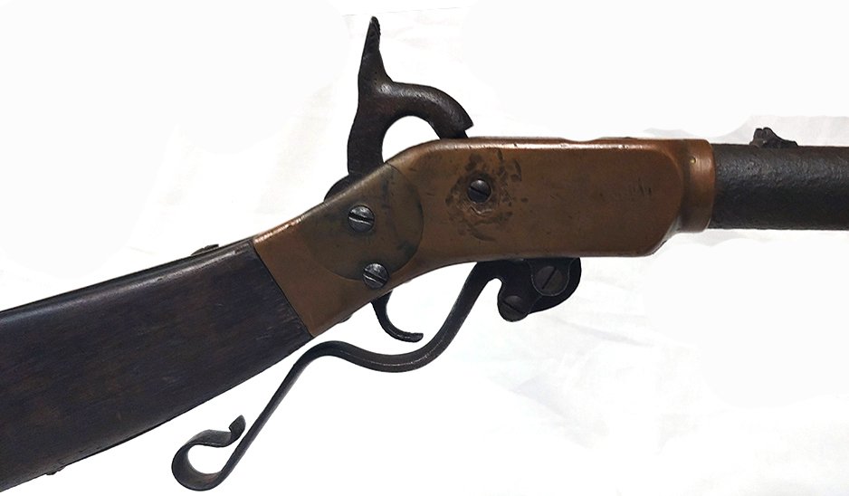 Confederate Keen Walker Carbine: -NO RESERVE-RARE CONFEDERATE KEEN-WALKER CARBINE. KEEN-WALKER CARBINE XXVI Cal. 54. This is an as found condition and a solid example of a rare Confederate carbine. The Keen, Walker & Co. carbine long