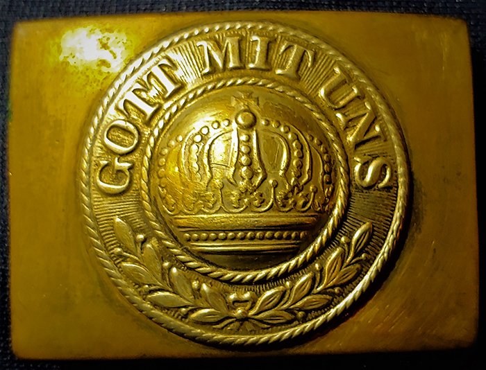 German Belt Buckle World War One: Very nice Imperial German belt buckle ca 1914 to 1918 This can be shipped/mailed by US Mail for $8.00. Insurance is $1.50 per $100 value. USPS signature service is $3.00 -- NO SHIPMENTS OUTSIDE USA -