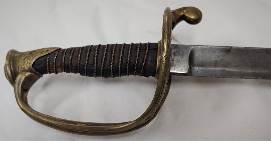 Confederate Thomas-Griswold Officers Sword: Thomas Griswold & Co. of New Orleans, Louisiana Foot Officers Sword. In August 1861, the partnership of Hyde & Goodrich was dissolved by the withdrawal of A. L. Hyde and the firm continued as Thomas -