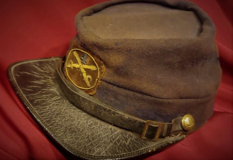 Civil War Cavalry Officer Kepi 4th Mass 
