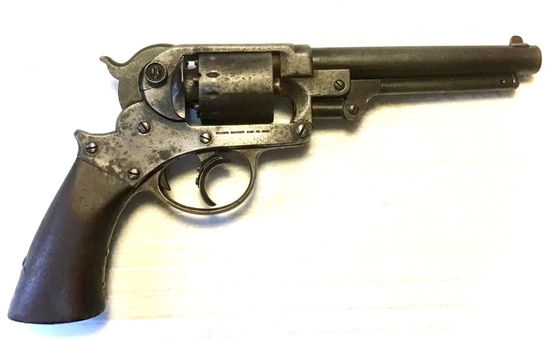 Civil war starr army revolver double action: One of the most modern designs used during the Civil War was this self cocking 44 caliber six shot army revolver made by the Starr arms company. Total government purchases amounted to 21,050, with per