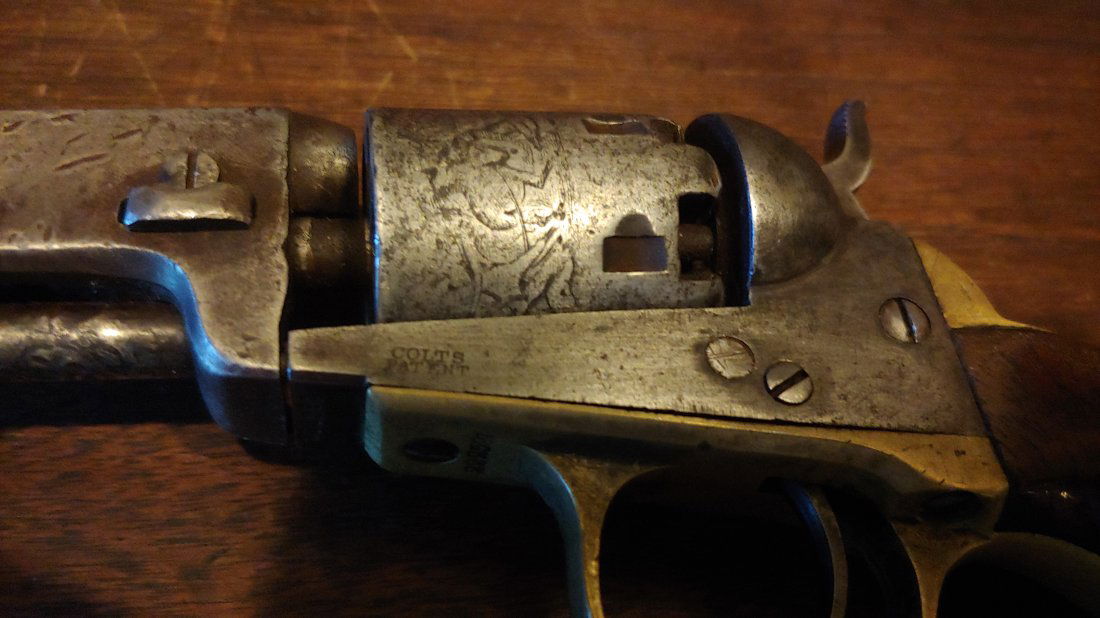 Model 1849 Colt Pocket Revolver.