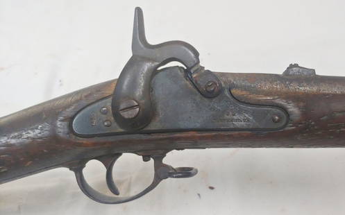 Confederate 1862 Richmond Rifle Musket: Dead Real early war Confederate Richmond, Virginia rifle musket. NRA good condition being in -as found- attic dry condition. Aside from the ramrod all parts on this musket are Richmond made. Brass but