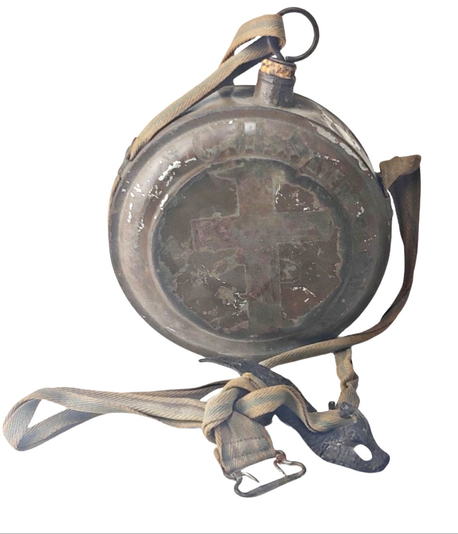 Falling Waters Battle Carried 11th Pennsylvania canteen: A wonderful early war militia canteen that displays wonderfully. Incised by the soldier C. H. SAYERS CO. B 11th REG. P.V. This is Charles H. Sayers of Lock Haven PA; Enlisted on 4/26/1861 as a Private