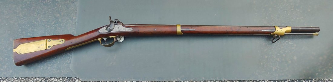 US Model 1841 Mississippi rifle by E Whitney: These handsome brass bound percussion rifles are believed by many to be the most attractive US infantry rifles ever produced. Nearly 100,000 were produced in total. E. Whitney supplied 26,500 and this