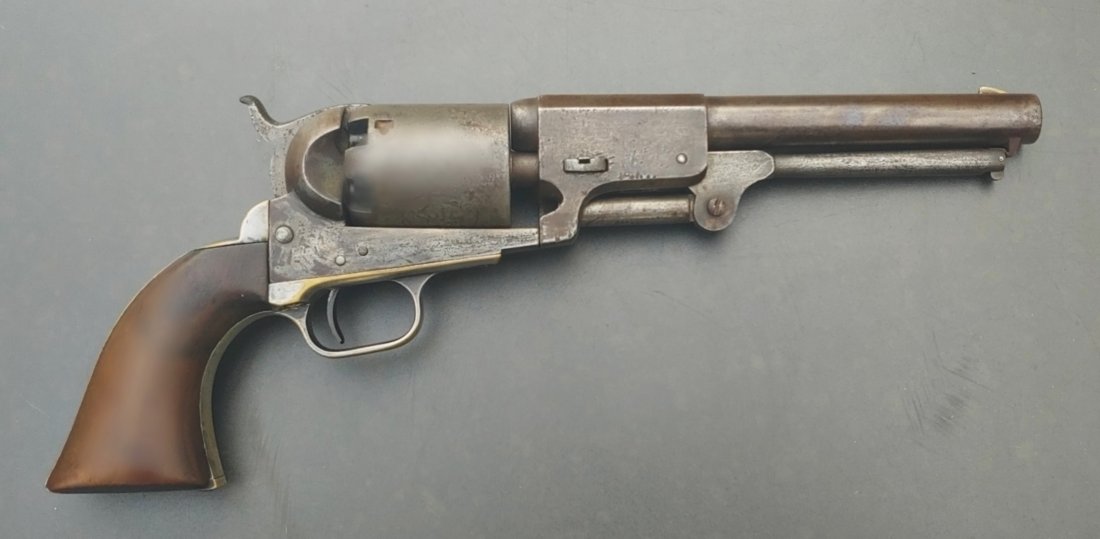 Dead Real Texas Confederate's Inscribed Colt 3rd Model Dragoon.: Dead Real Identified Confederate Texan’s Colt 3rd Model Dragoon Revolver carried by Major Herman Kampmann of San Antonio. One of the most historic Colt revolvers I have owned, and a great piece of e