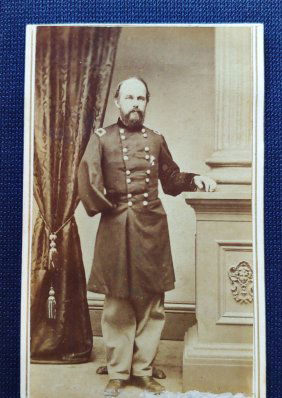 Autographed CDV Photo General George Stannard Vermont Brigade