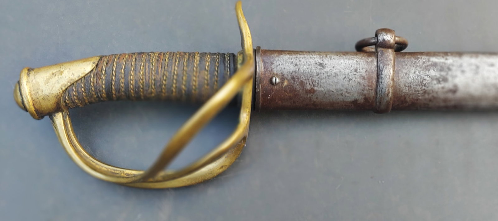 Civil War Heavy Cavalry Saber W. Clauberg: W. Clauberg made this 1840 pattern Heavy Cavalry Saber in Solingen, Germany circa 1860. The M1840 was a heavy sword that was based on the French M1822 saber. Known as “the Old Wristbreaker” by