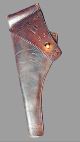 Buffalo Soldiers 10th US Cavalry unit marked holster