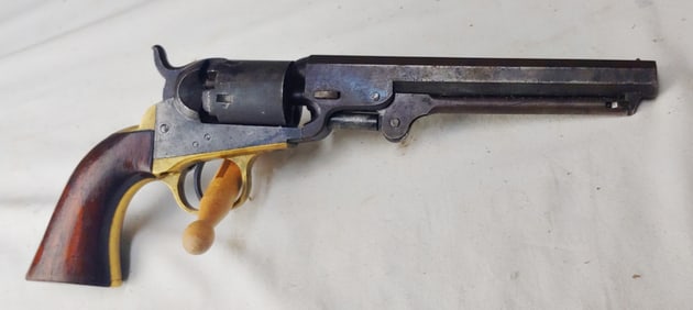 1849 Colt pocket revolver with 6-in Barrel