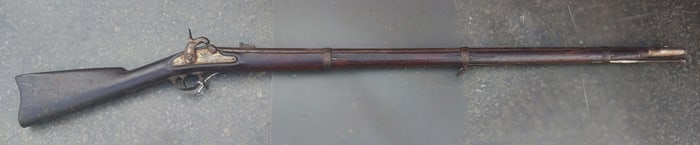 Model 1861 Springfield musket actually made at Springfield