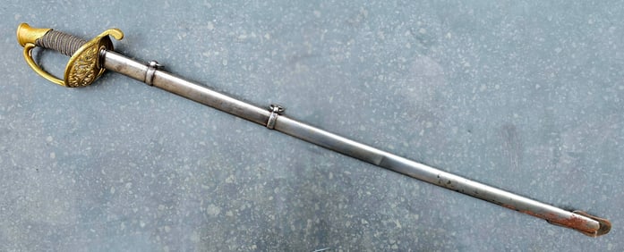 Highly Stylized & Very Handsome Civil War Foot Officer's Sword