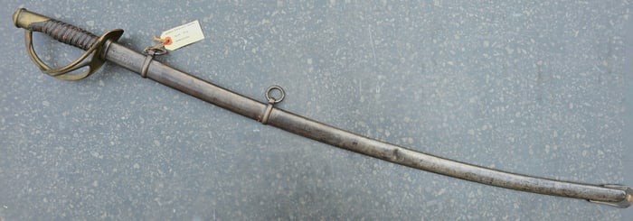 Major E.O. Beers Inscribed 50th NY Engineers 1862 Saber