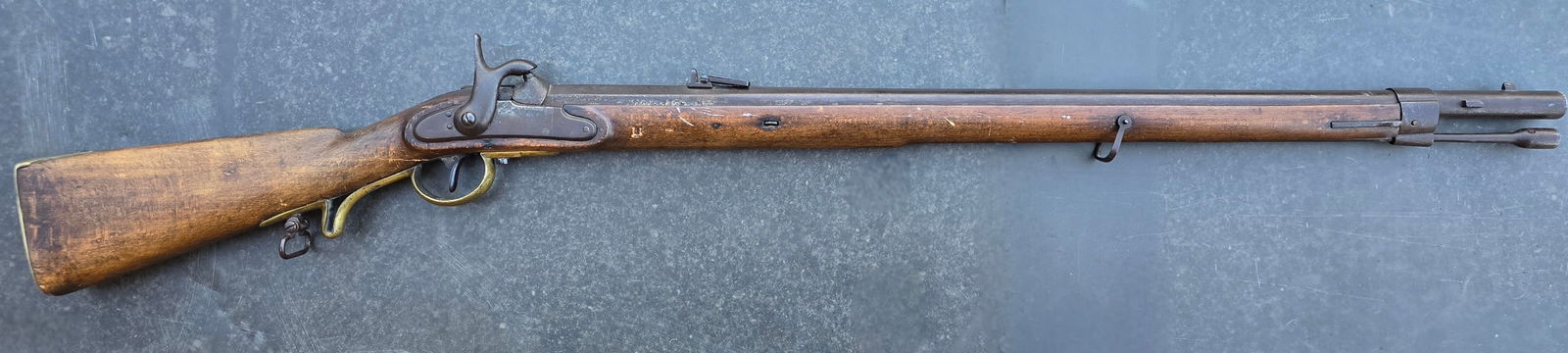 Civil War Garibaldi Rifle / Austrian M-1849 Jaeger Rifle: These .71 caliber import conversion Garibaldi Rifles are very scarce, one of the most elusive import rifles for collectors. In June of 2020 Rock Island Auction auctioned the twin brother of this rifle