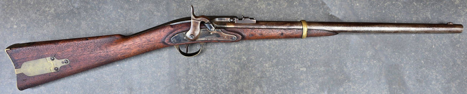Civil War 1st Model Merrill Carbine: The Merrill carbines were early breech loading cavalry weapons that were in use before and during the Civil War. Turner Ashby's cavalry carried these in the Virginia Militia before the Civil War and d