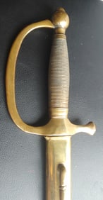 1862 dated Ames Civil War musician sword