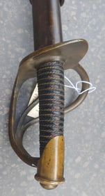 Mexican War 1846 Dated Ames Heavy Cavalry Saber.