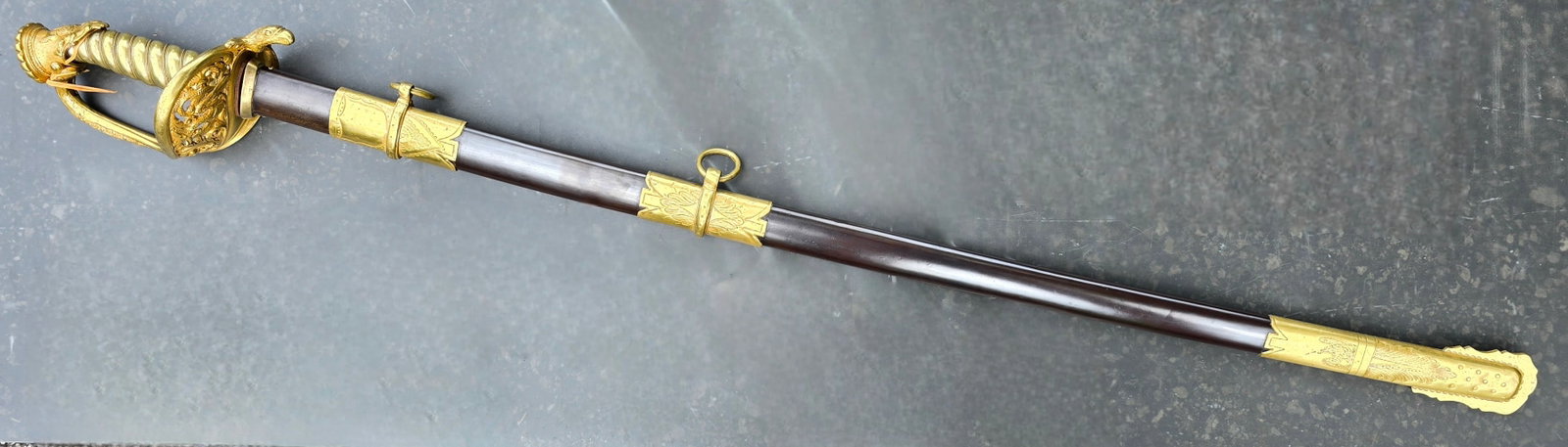 High Grade Civil War Sword 2nd Michigan Volunteers: This sword was carried by Captain Richard Ricaby Company A 2nd Michigan Infantry of Hillsdale, Michigan. This sword was once part of the Fort Wayne Military Museum in Detroit being donated or loaned o