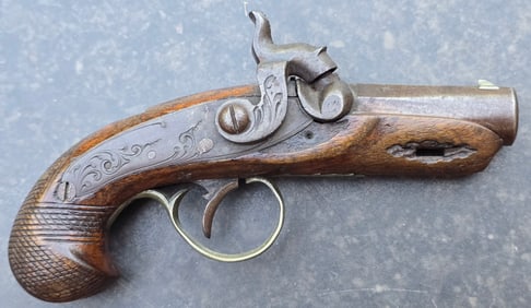 Project Gun / Percussion Derringer marked Stonewall