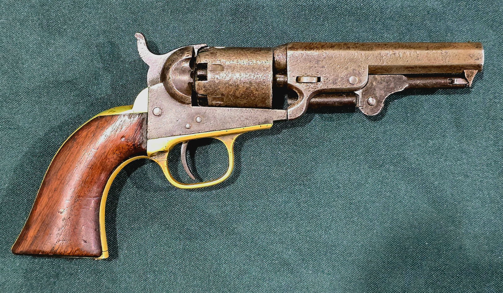 A model 1849 Colt 31 caliber pocket revolver