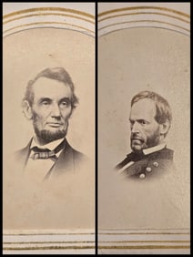 Exciting Civil War Photo Album Lincoln Generals