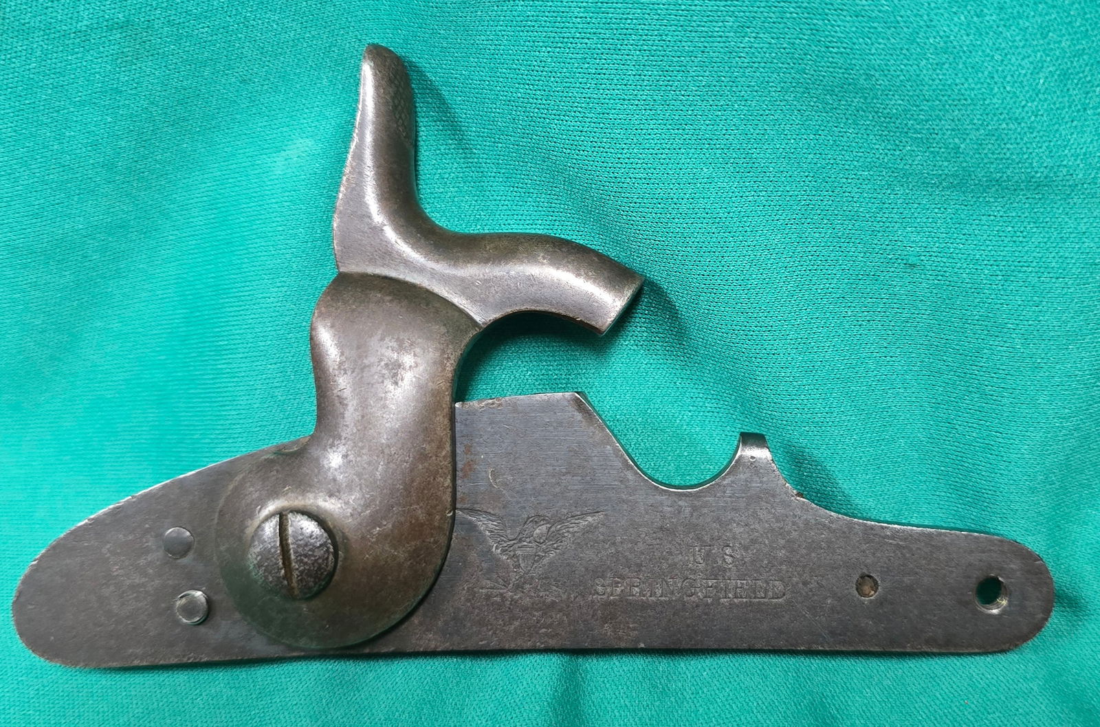 Complete Lock for Springfield 45/70 Trapdoor Rifle or Carbine (1 of 2)