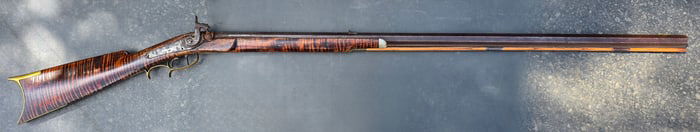 Half Stock Kentucky Rifle Tiger Striped