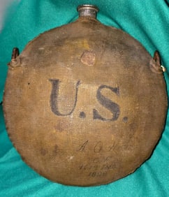 161st Indiana Spanish American War Canteen FASCINATING History