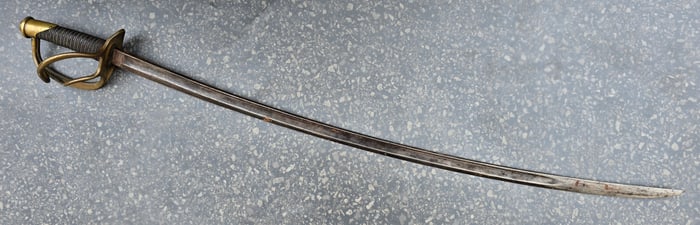 Cavalry Saber by Horstmann Inscribed by Soldier
