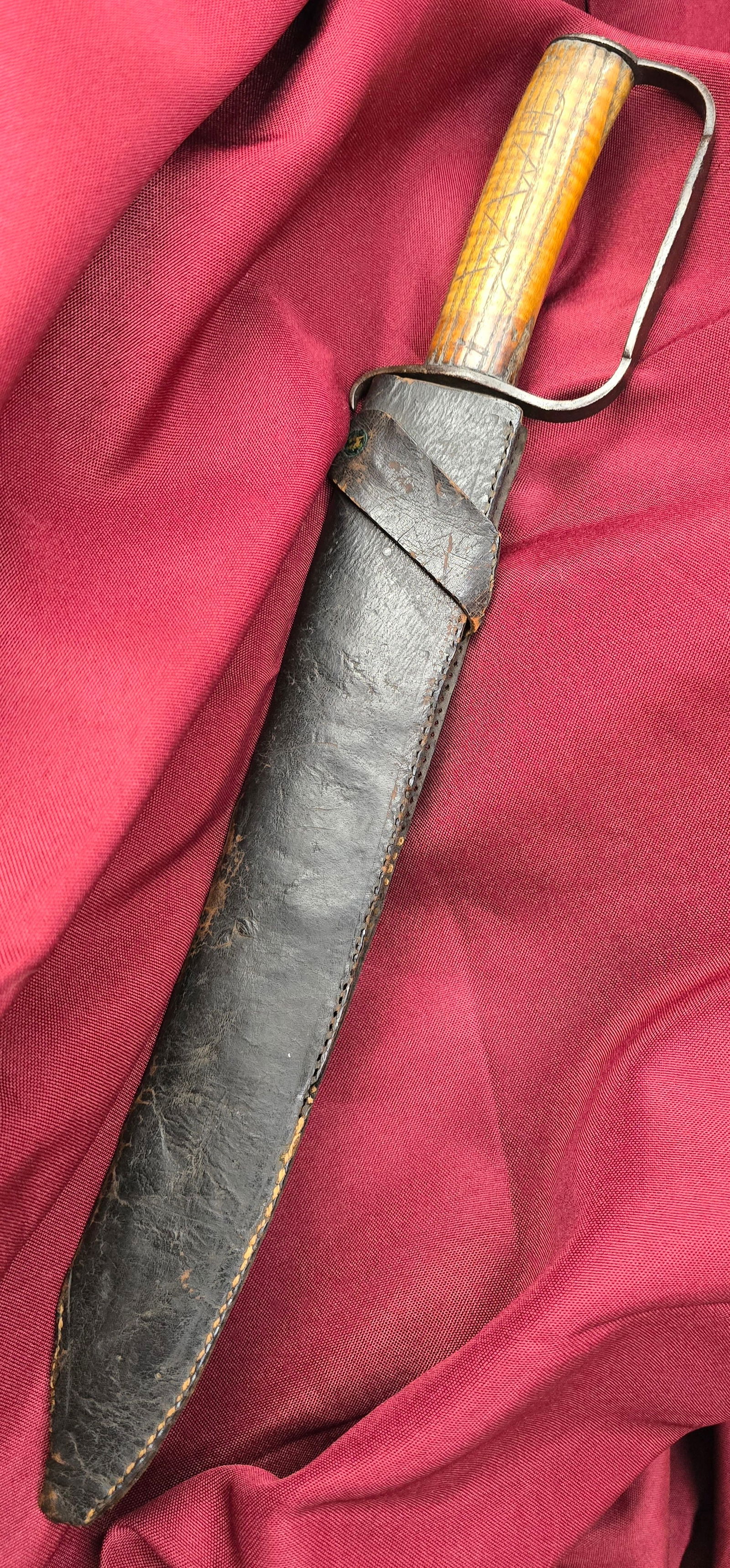 Quintessential Civil War Confederate D-Guard Bowie Knife - 2