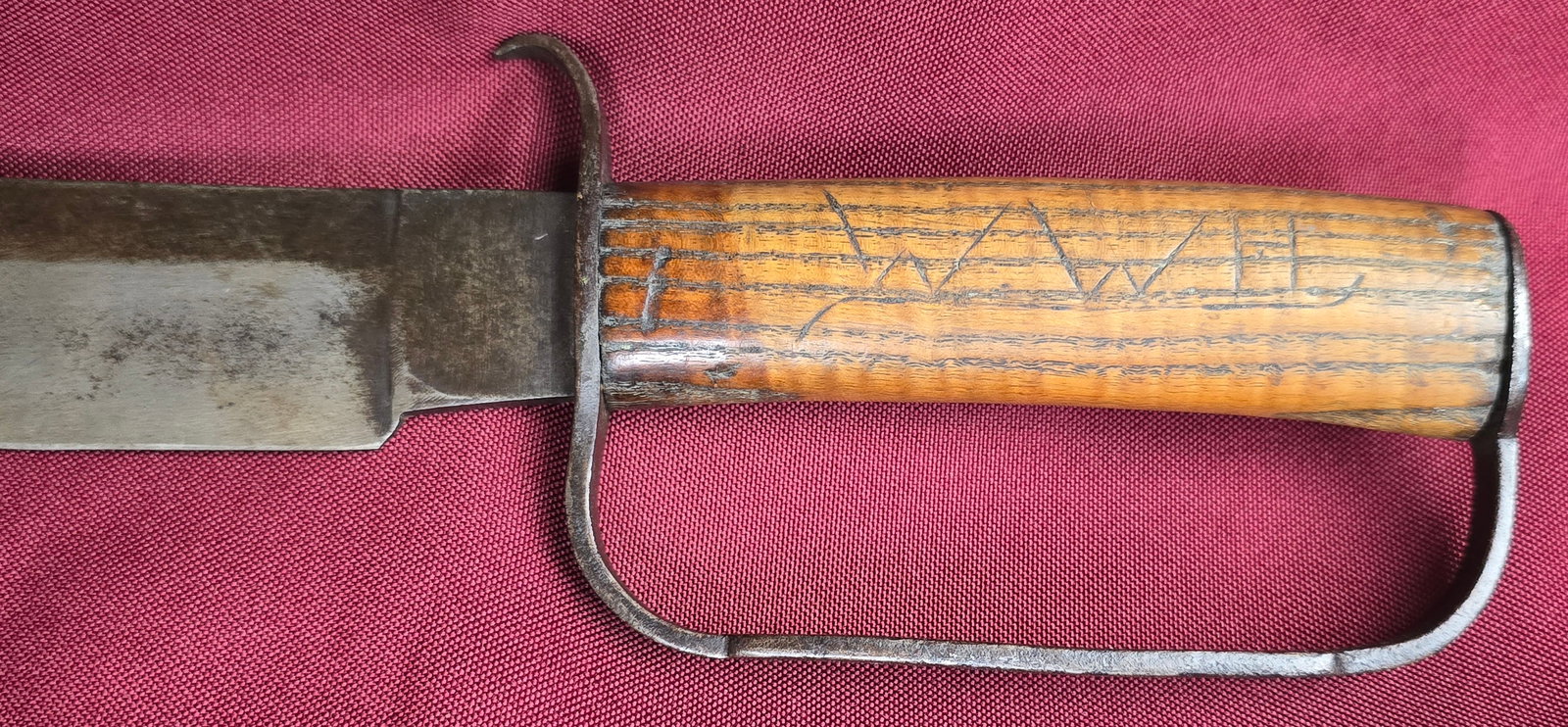 Quintessential Civil War Confederate D-Guard Bowie Knife - 5