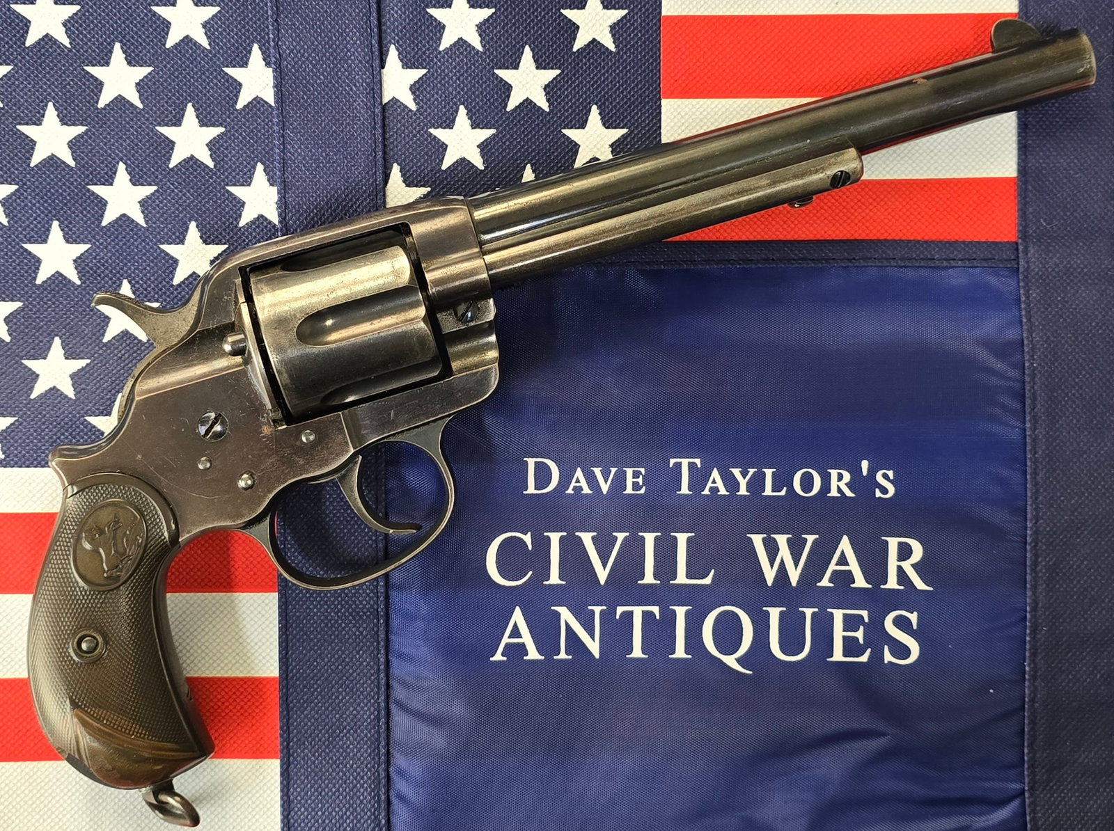 1878 Colt Frontier Six Shooter: Model 1878 Colt .44 Frontier Six Shooter in truly FINE condition. This model was designed by William Mason and Charles Brinckerhoff, who were respectively Colt's factory manager and Superintendent of