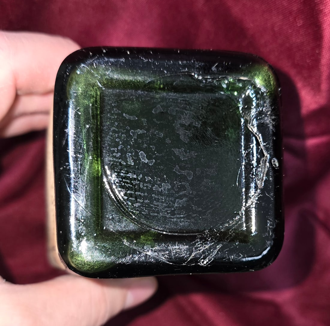 Rarer than rare original Civil War medicinal Bitters Bottle with original paper label - 3