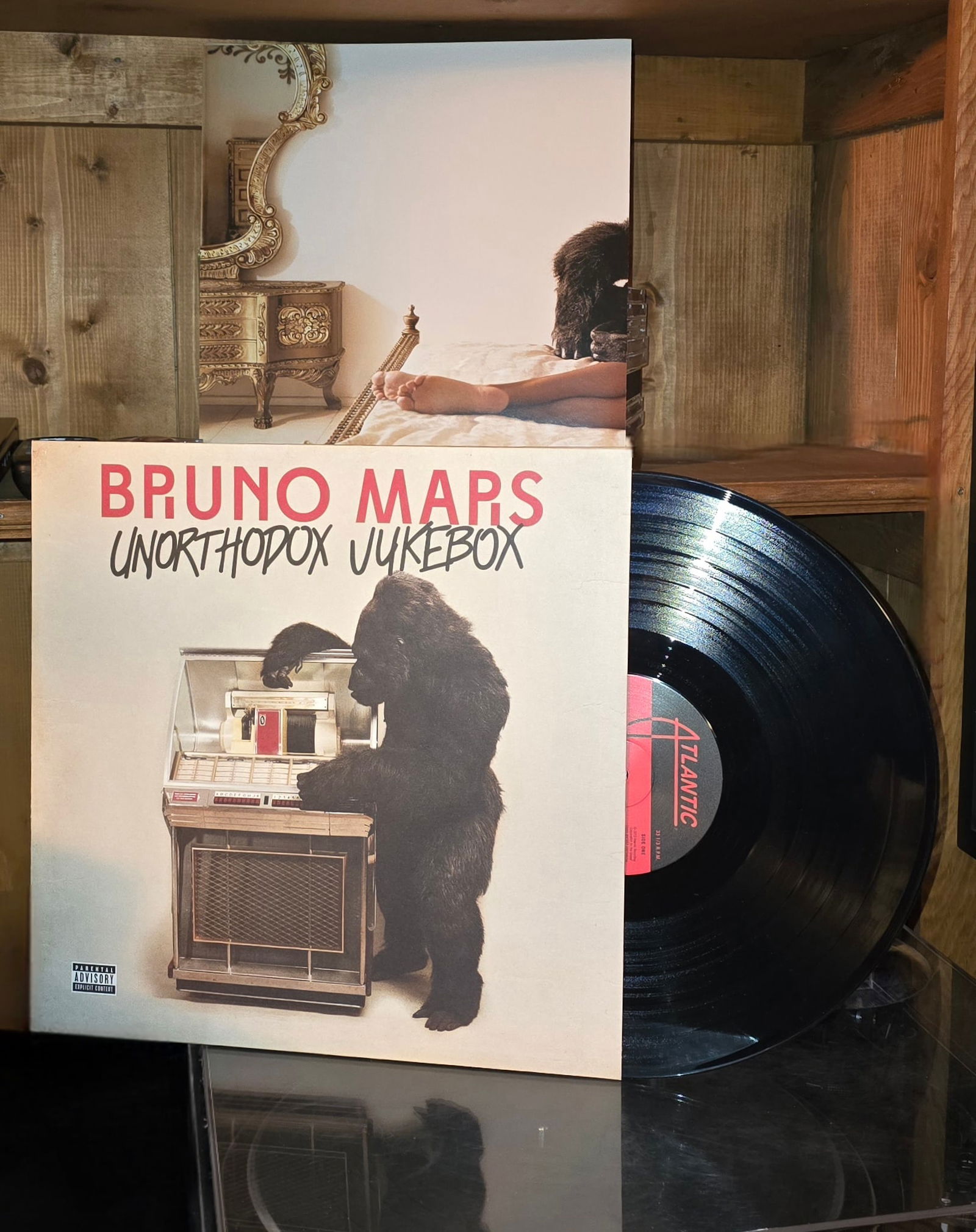 Bruno Mars - Unorthodox Jukebox - Vinyl: 2021 press includes poster. Will be shipped safe and sound in a whiplash mailer with record outside sleeve to ensure safe delivery. Shipping is $6 media mail.