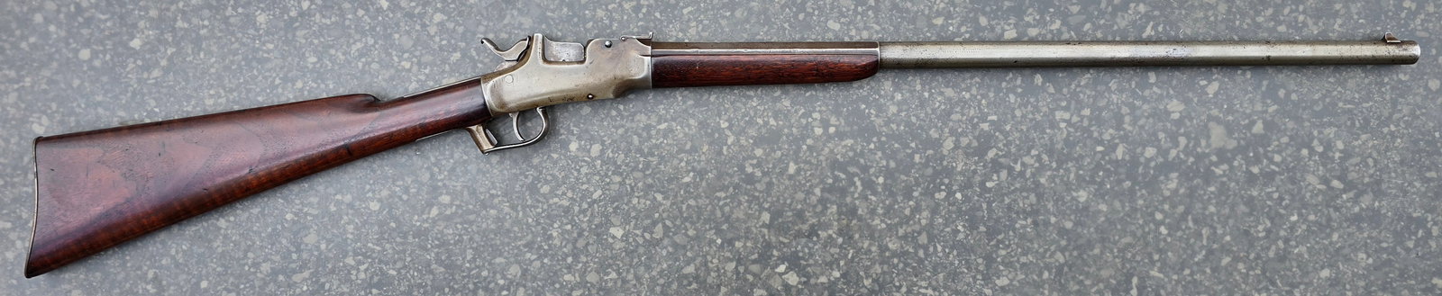 Allen and Wheelock 1860 Drop Block Carbine: coming soon Very very scarce Allen and Wheelock breech loading rifle. While A&W were famous for their pepperboxes and revolvers, this rifle was one of their most advanced firearms and was only