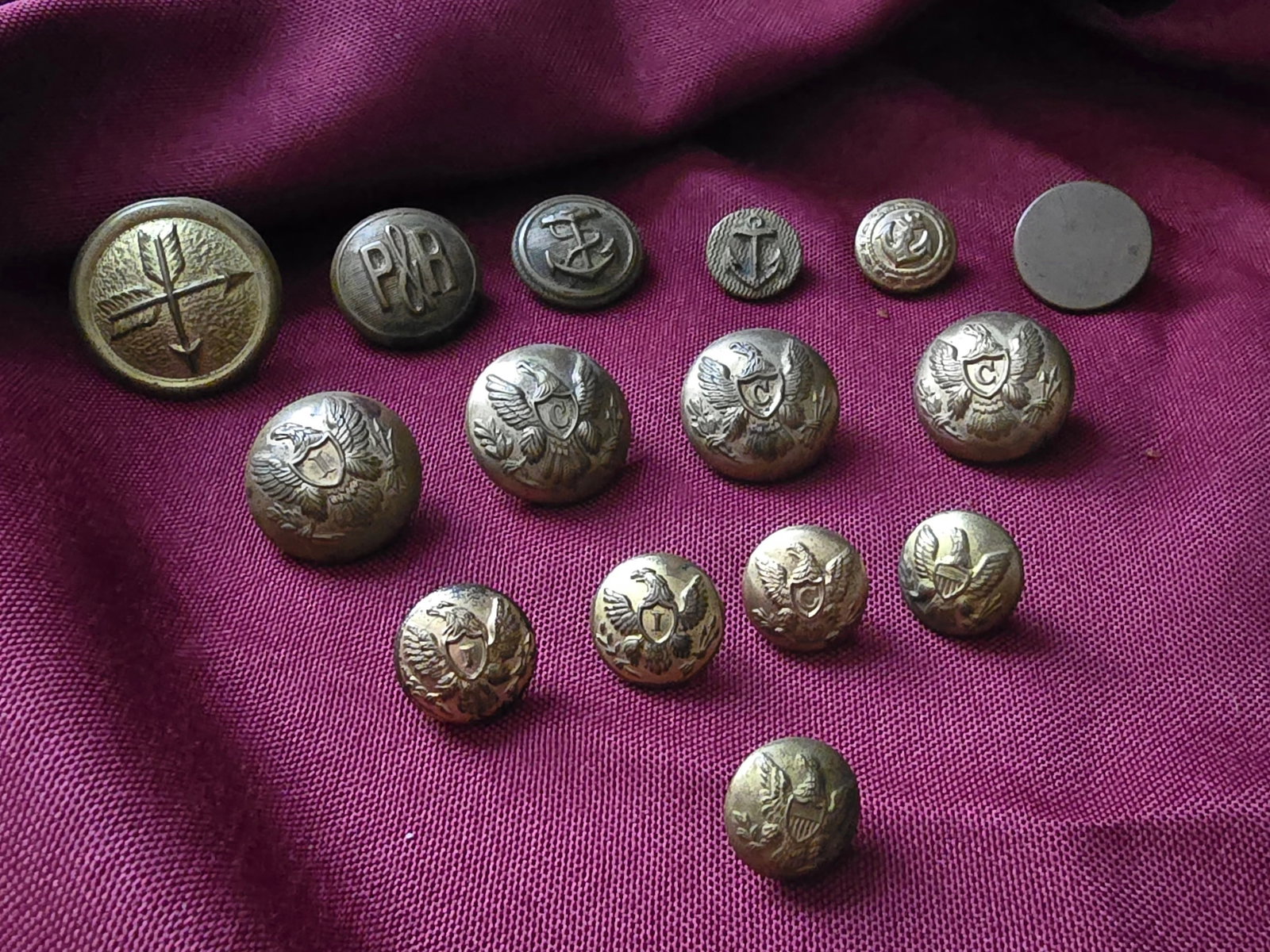 CW Buttons: $15 shipping. $2 dollar insurance for every $100 value. No shipping outside USA.