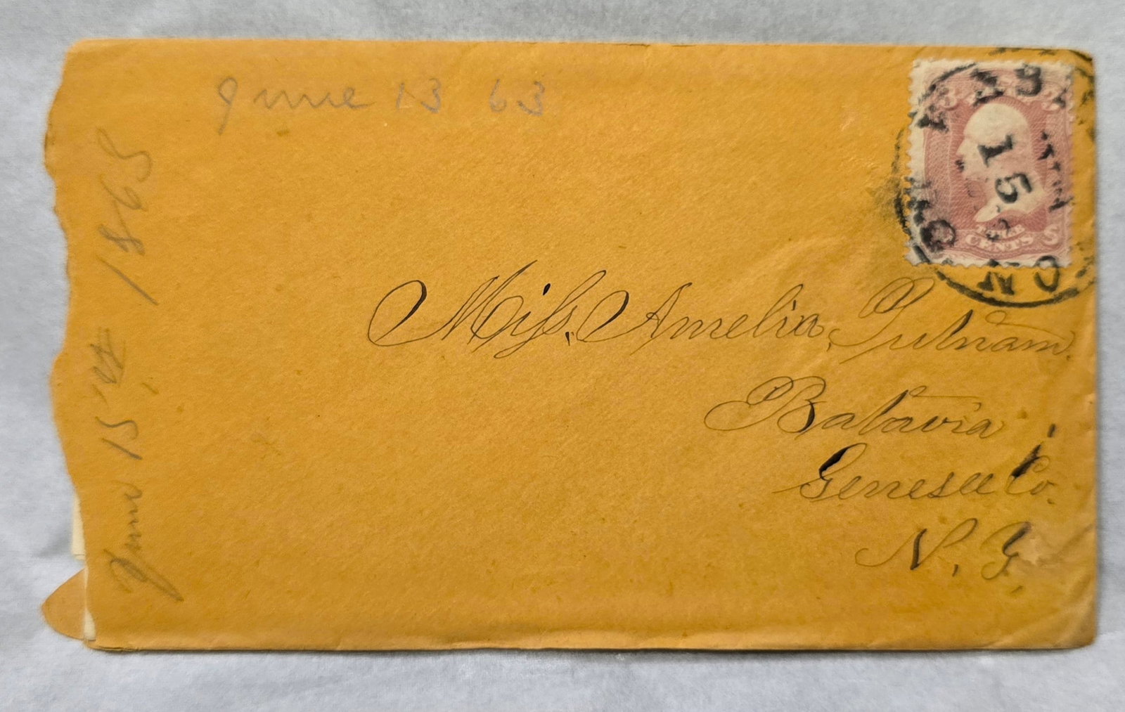 Pre Gettysburg letter Fighting JEB Stuart Brandy Station - 2