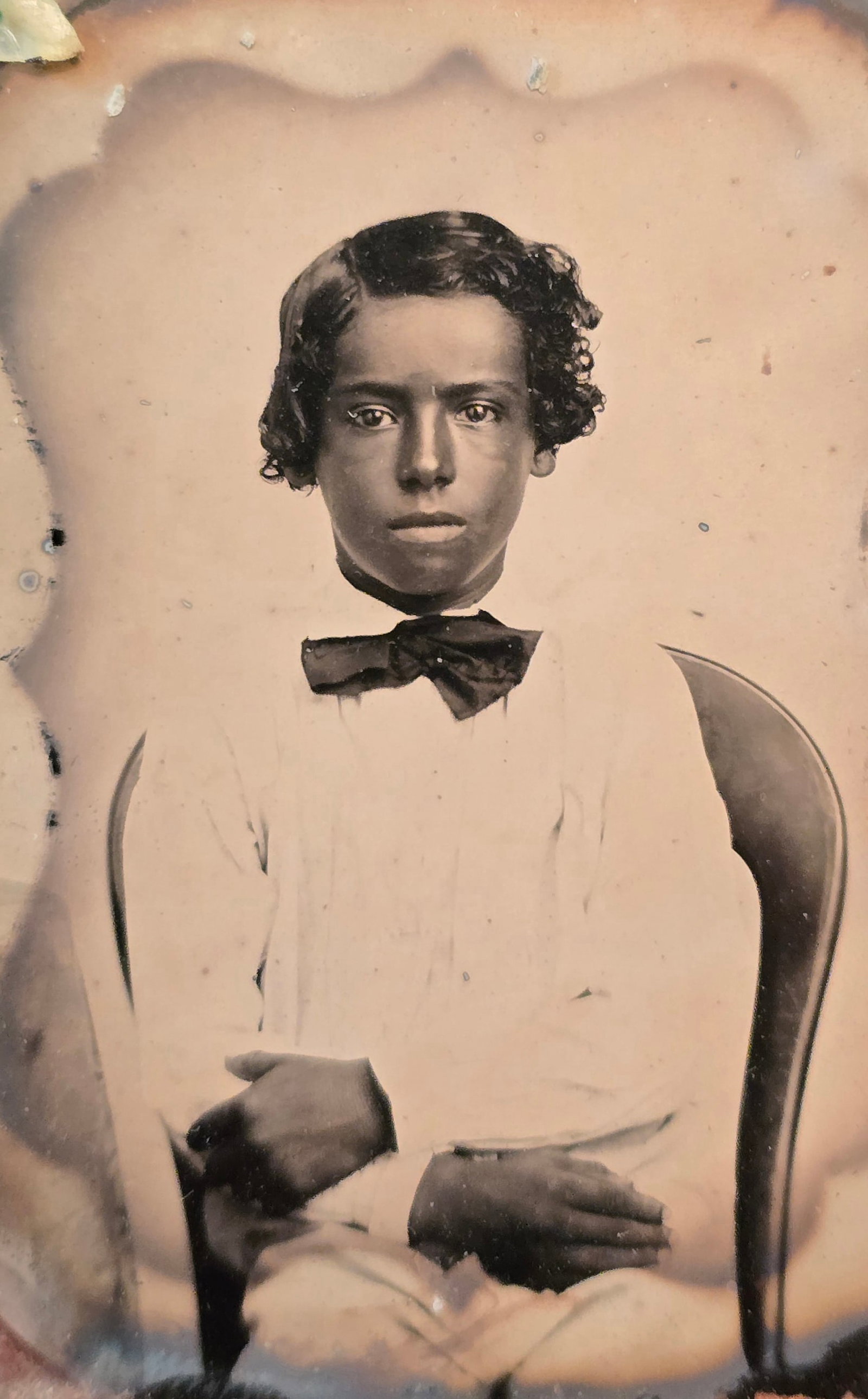 African American Boy Ambrotype (1 of 3)