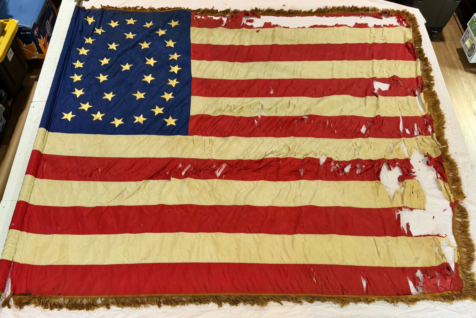 General Sackett's Civil War Battle Flag The National Colors (1 of 19)