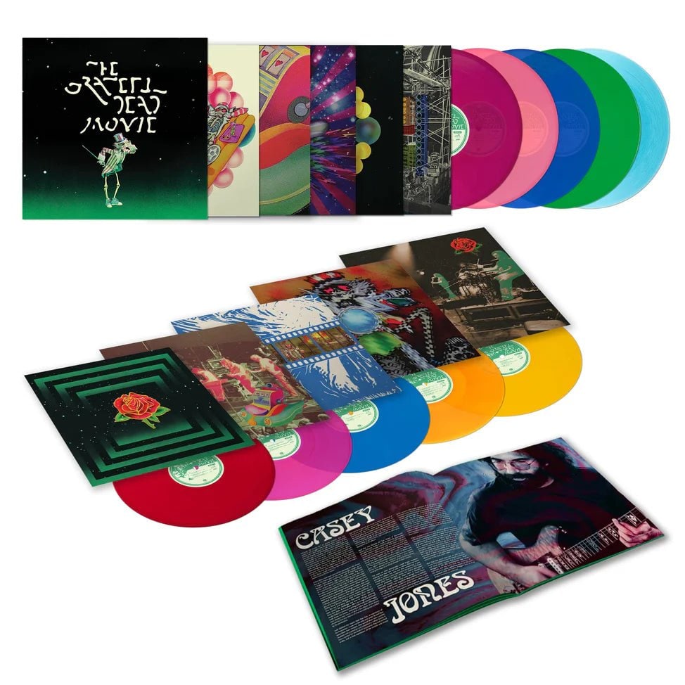 The Grateful Dead Movie Soundtrack - 10XLP Box Set Vinyl LP: Up for auction is the sold out Grateful Dead Movie Soundtrack. These Winterland recordings are considered some of the highest fidelity recordings in the Dead's career. These records were cut by the ex
