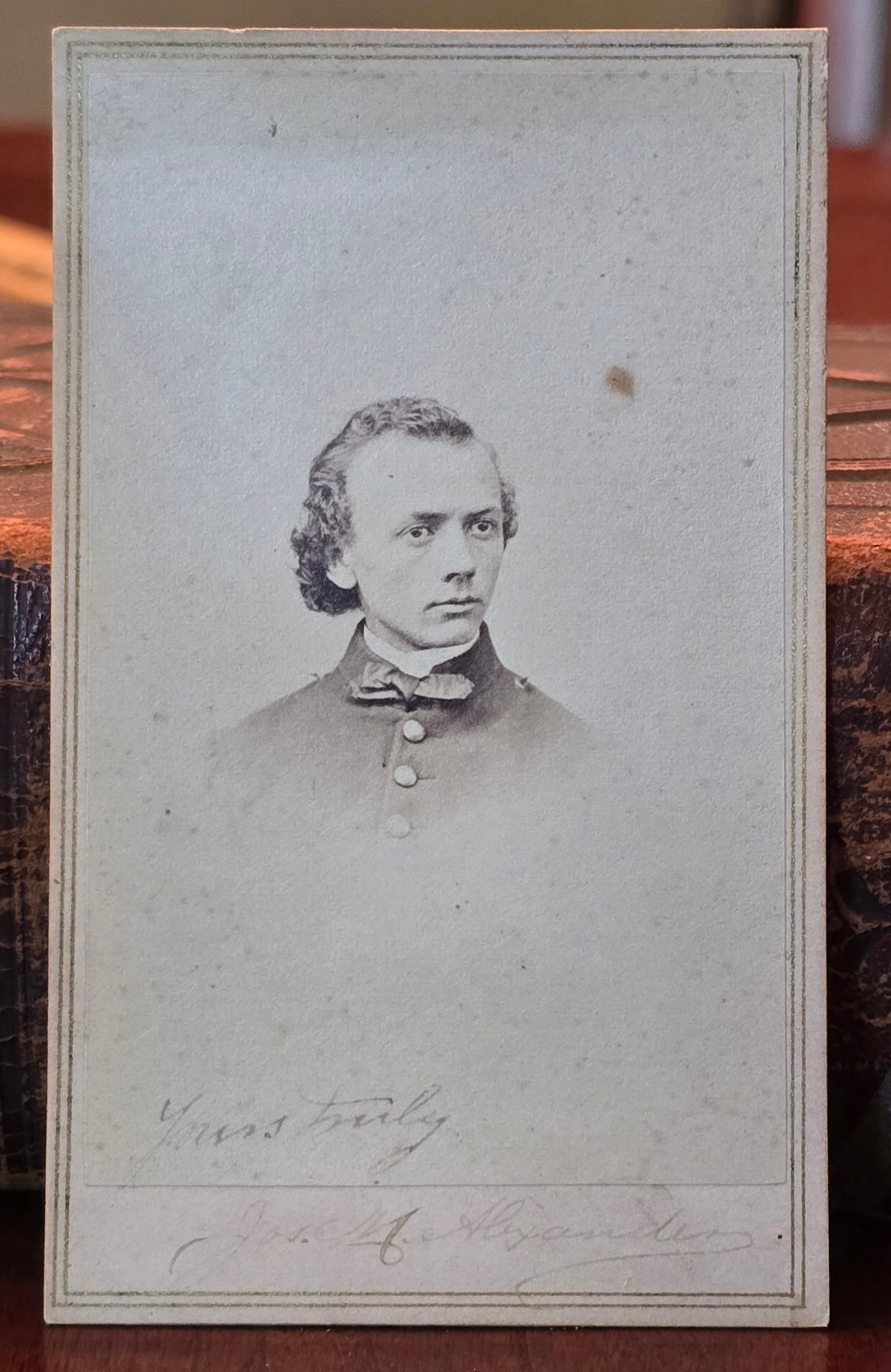 Joseph M. Alexander Pennsylvania 2nd Heavy Artillery CDV (1 of 7)