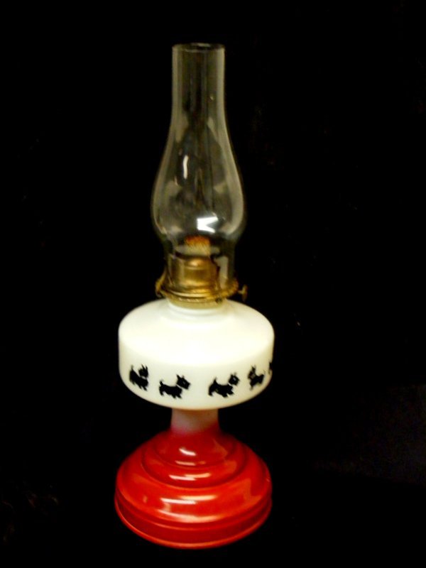 Scottie Dog Oil Lamp (1 of 4)