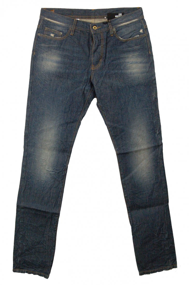MOSCHINO Men's Italian Designer Jeans-Size 33-$450.00: Men's Designer MOSCHINO Jeans Current Style and Design Made in Italy Tag Size: 33 Condition: New With Tags Retail: $450.00