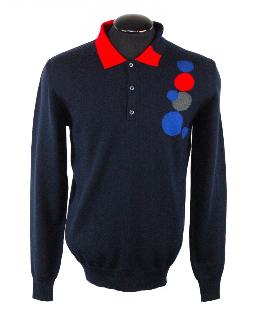 ICEBERG Men's Designer Sweater -Size XL - Retail $495: Men's Designer ICEBERG SweaterMade in Italy100% Fleece Wool Beautiful Soft FabricSize: XLCondition: New With Tags Retail: $495.00