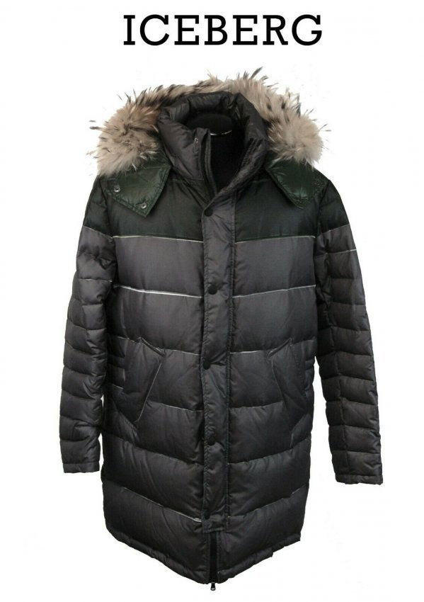 ICEBERG Men's Goose Down 3/4 Puffer Jacket-L-$1450.00 (1 of 7)