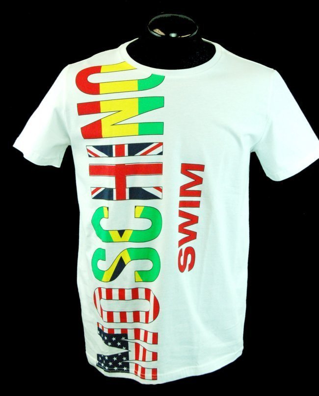 MOSCHINO Men's Designer Graphics T-Shirt-Sz XXL-$275.00 (1 of 4)
