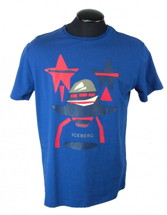ICEBERG - Men's Designer T-Shirt-XXL-RETAIL $1500.00 (1 of 3)