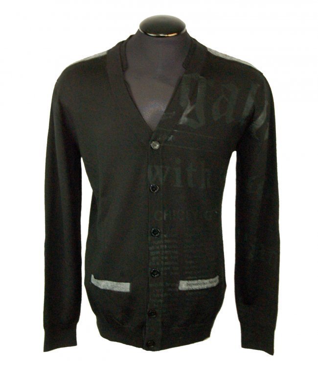 GALLIANO - Men's Designer Sweater- Size XXL-$450.00: Men's Designer GALLIANO Sweater-100% Fleece Wool -Beautiful Soft Fabric-Size: XXL (fits slim)-Condition: New With Tags -Retail: $450.00