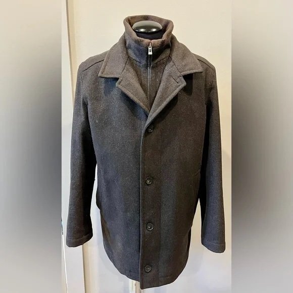 Hugo Boss Wool Car Coat - 42 R: Hugo Boss Wool Car CoatSize 42 R