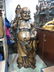 Large gilt bronze buddha statue - 2